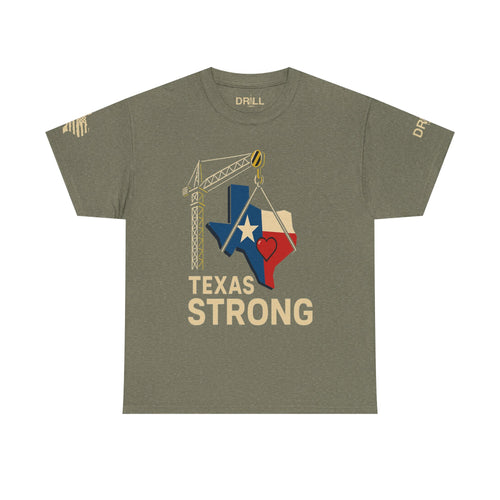 Texas Strong Heart - SS - Front - All Proceeds Donated to Help Flood Victims
