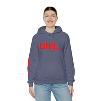 Drill Basic Red Logo - Heavy Blend™ Hoodie
