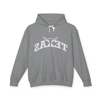 Texas Longhorn Backwards Logo - Soft Lightweight Hoodie