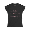Faith Hope Love  Ladies - SS - Front