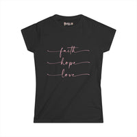 Faith Hope Love  Ladies - SS - Front