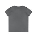 Drill Floral V-Neck T-Shirt for Women