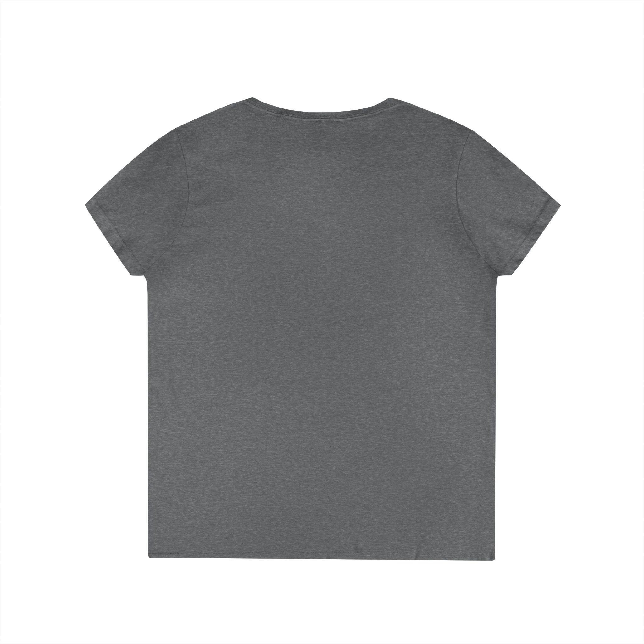Drill Floral V-Neck T-Shirt for Women