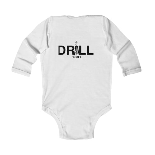 Born to Drill - Long Sleeve Bodysuit