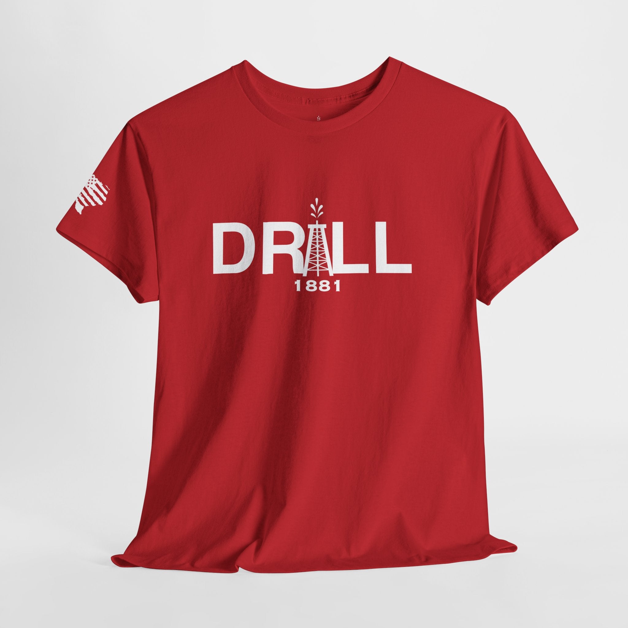 Drill Basic White Logo - SS - Front