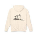 Pump Jack Sketch - Soft Lightweight Hoodie
