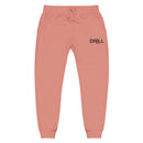 Cozy Embroidered Unisex Fleece Sweatpants for Relaxation, Lounge, Gift, Casual, Home