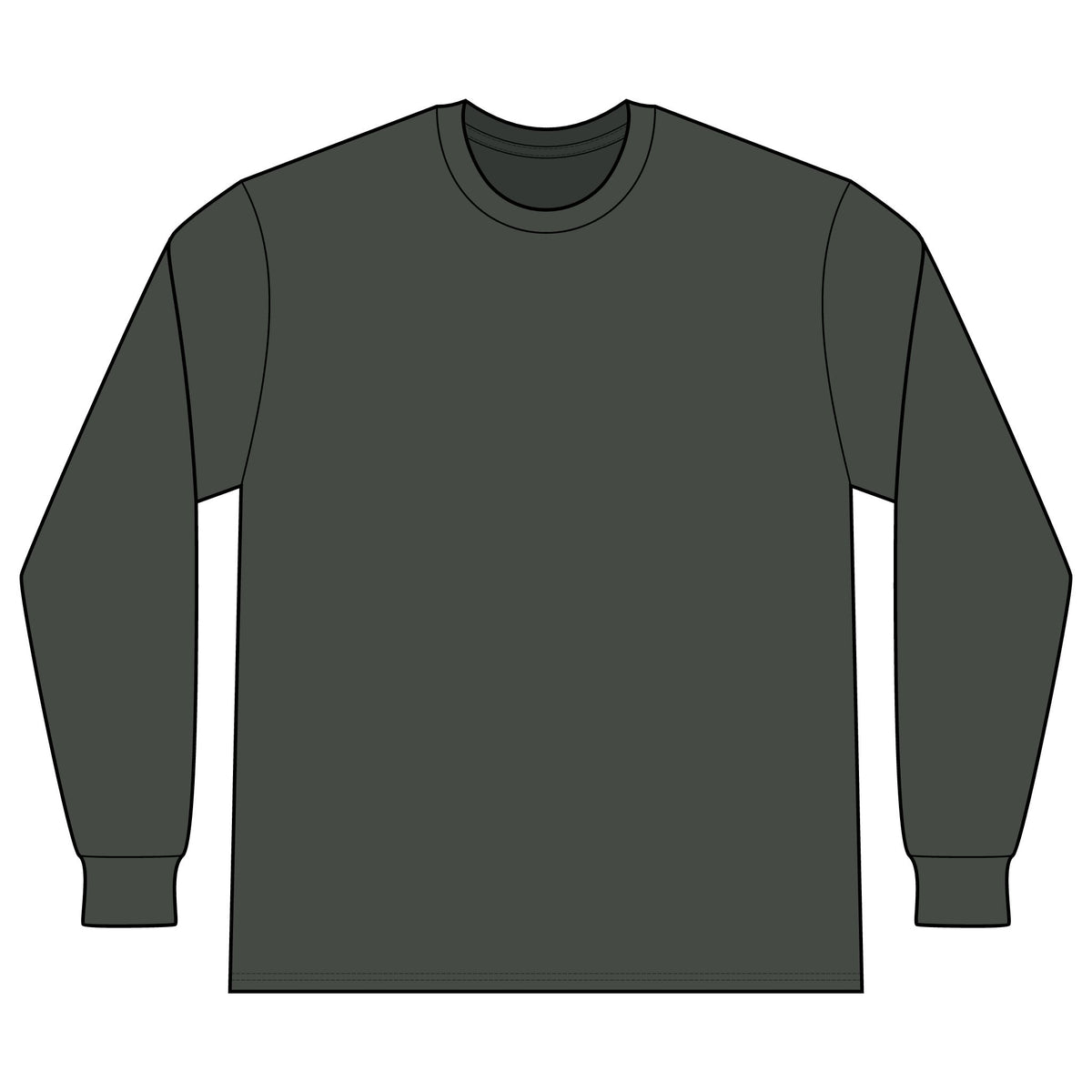 Drill Christmas Pumpjack - LS - Back