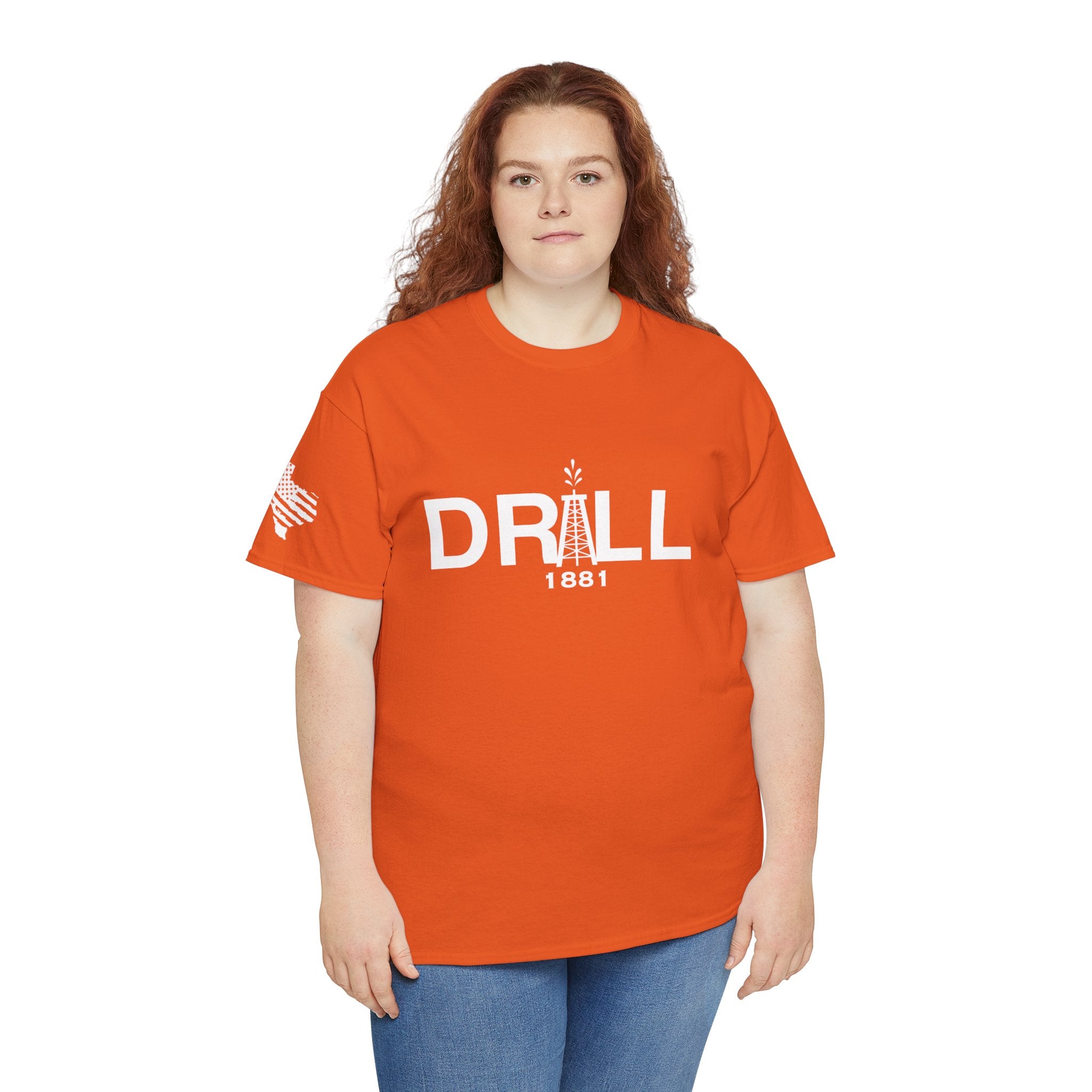 Drill Basic White Logo - SS - Front