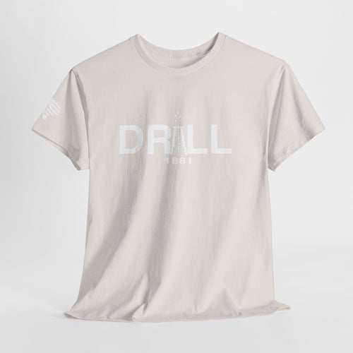 Drill Basic White Logo - SS - Front