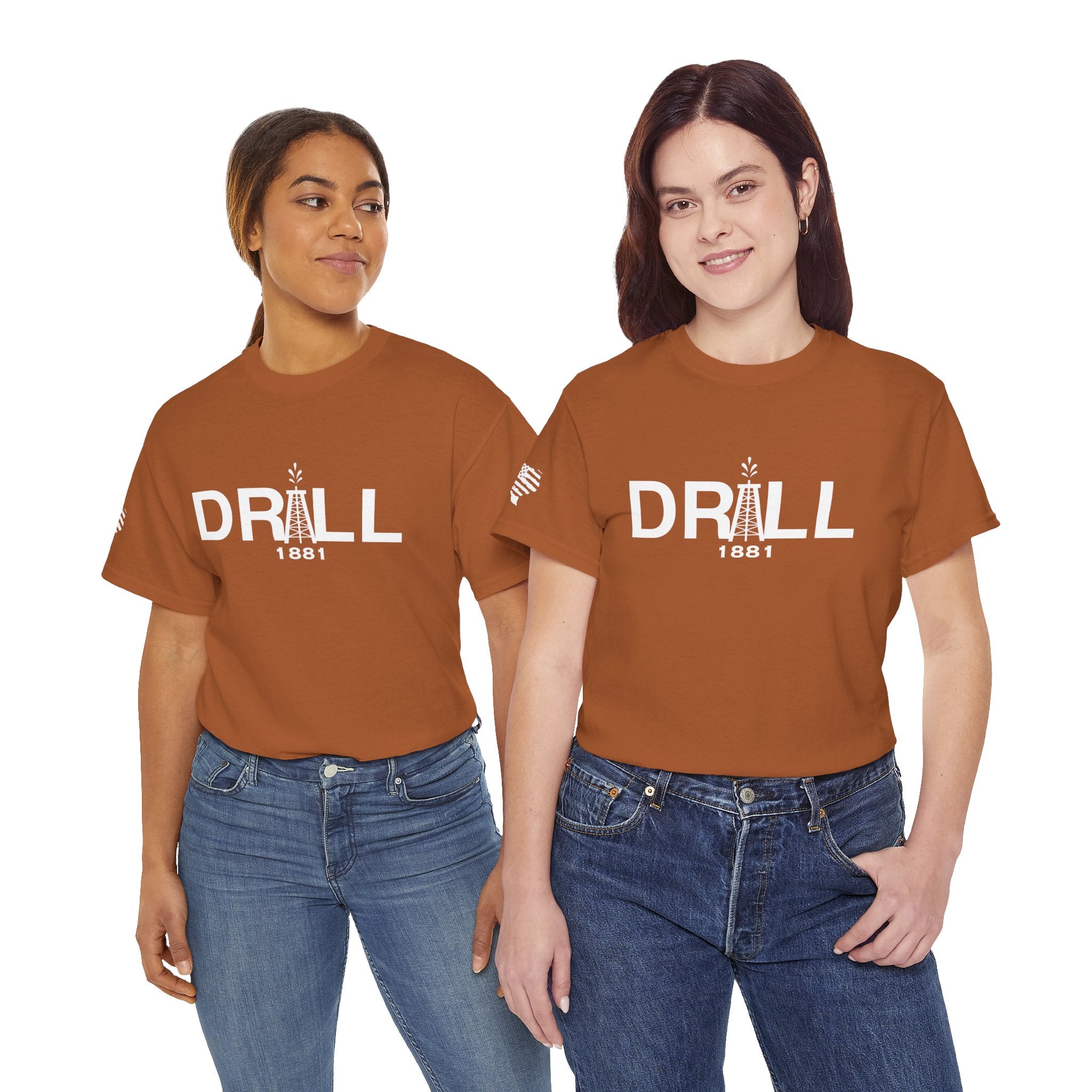 Drill Basic White Logo - SS - Front