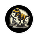 Dino Splash — Oilfield Hard Hat or Truck Decal
