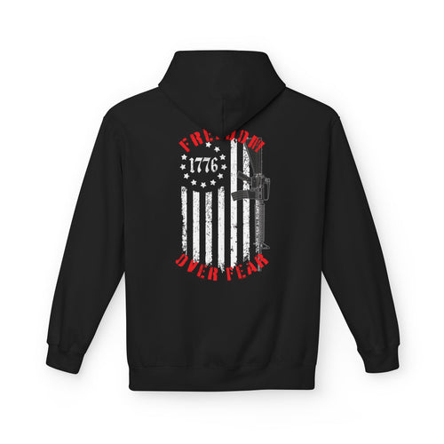 Freedom Over Fear - Softstyle Fleece Hoodie