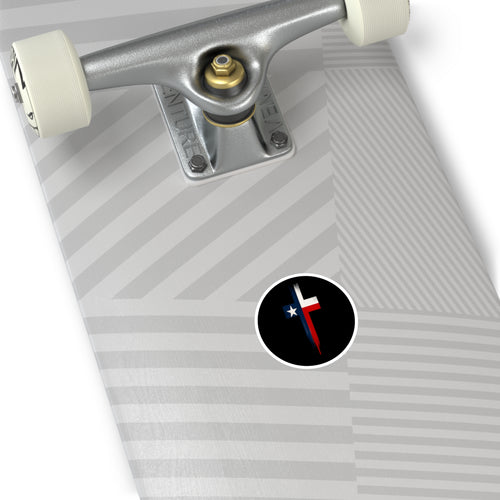 Texas Cross — Oilfield Hard Hat or Truck Decal