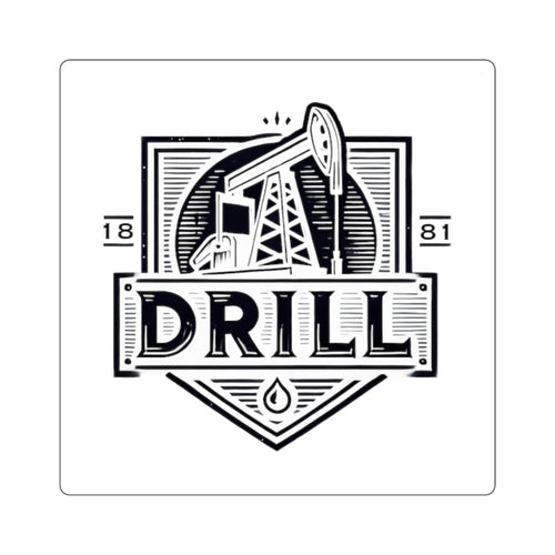DRILL Shield - Square Stickers