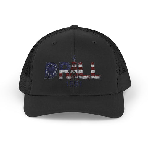 13 Stars Drill Logo - Snapback Trucker Cap