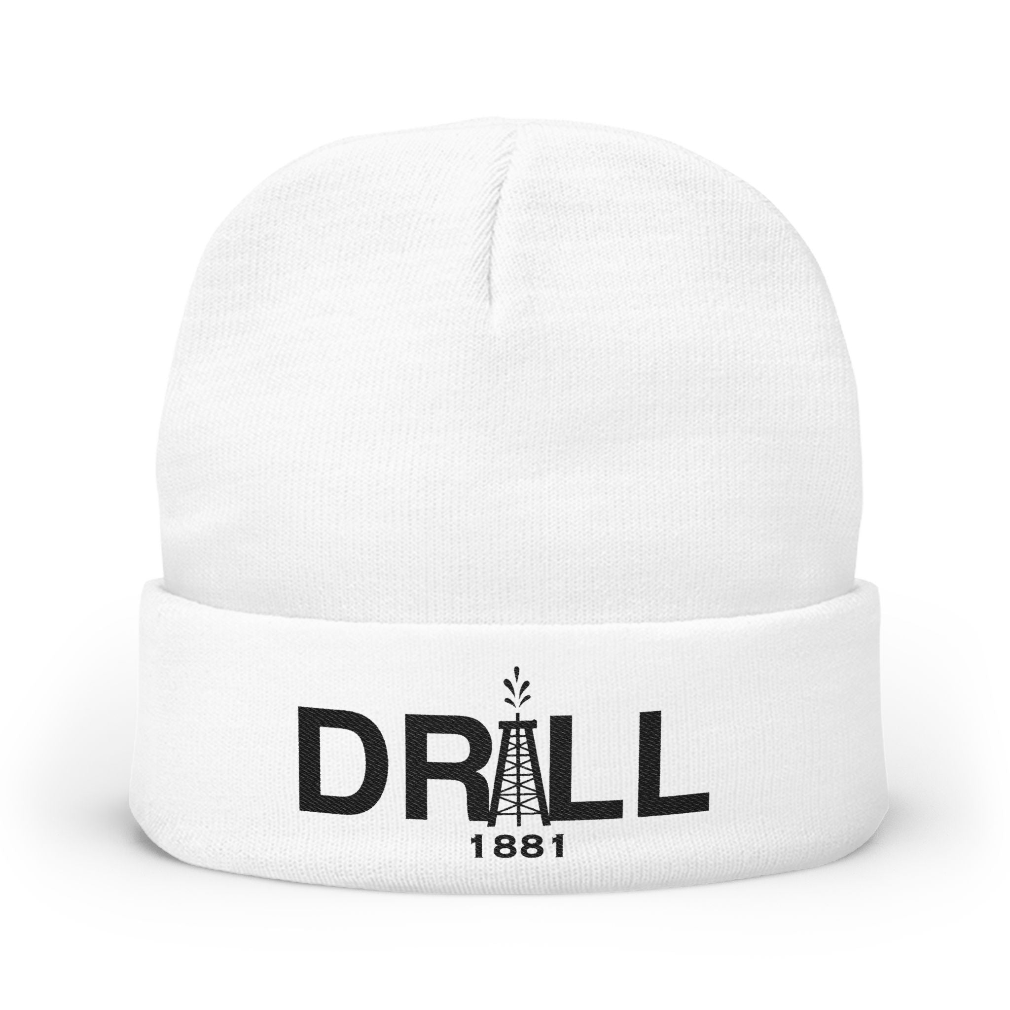 DRILL Embroidered Knit Beanie – Drill1881