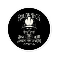 Roughneck — Oilfield Hard Hat or Truck Decal