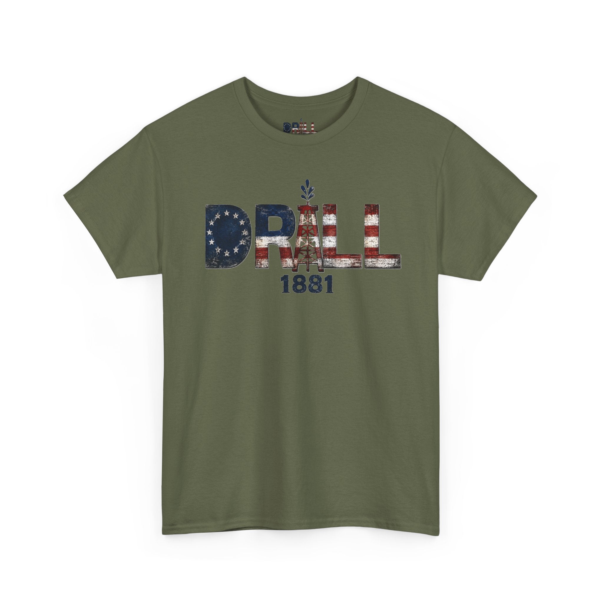 13 Stars Drill Logo - SS - Front