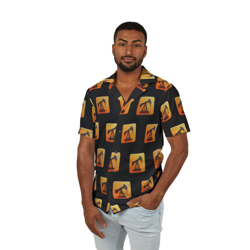 Jack Icon - Men's Hawaiian Camp Shirt