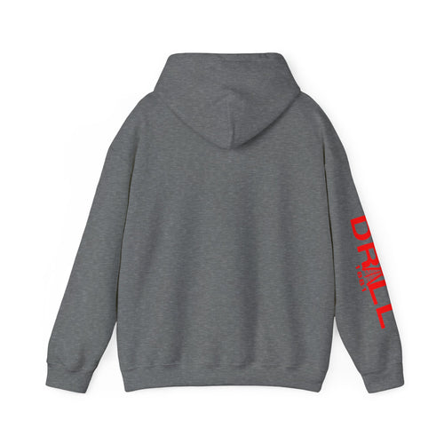 Drill Basic Red Logo - Heavy Blend™ Hoodie