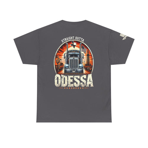 Straight Outta Odessa Trucker - SS - Back