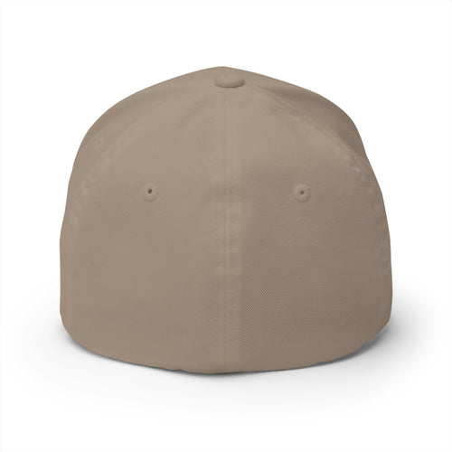 Embroidered Drill Shield Cap- Closed Back