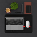 Desk Mat — Red "DRILL 1881" Oil Rig Gaming/Work Mouse Pad