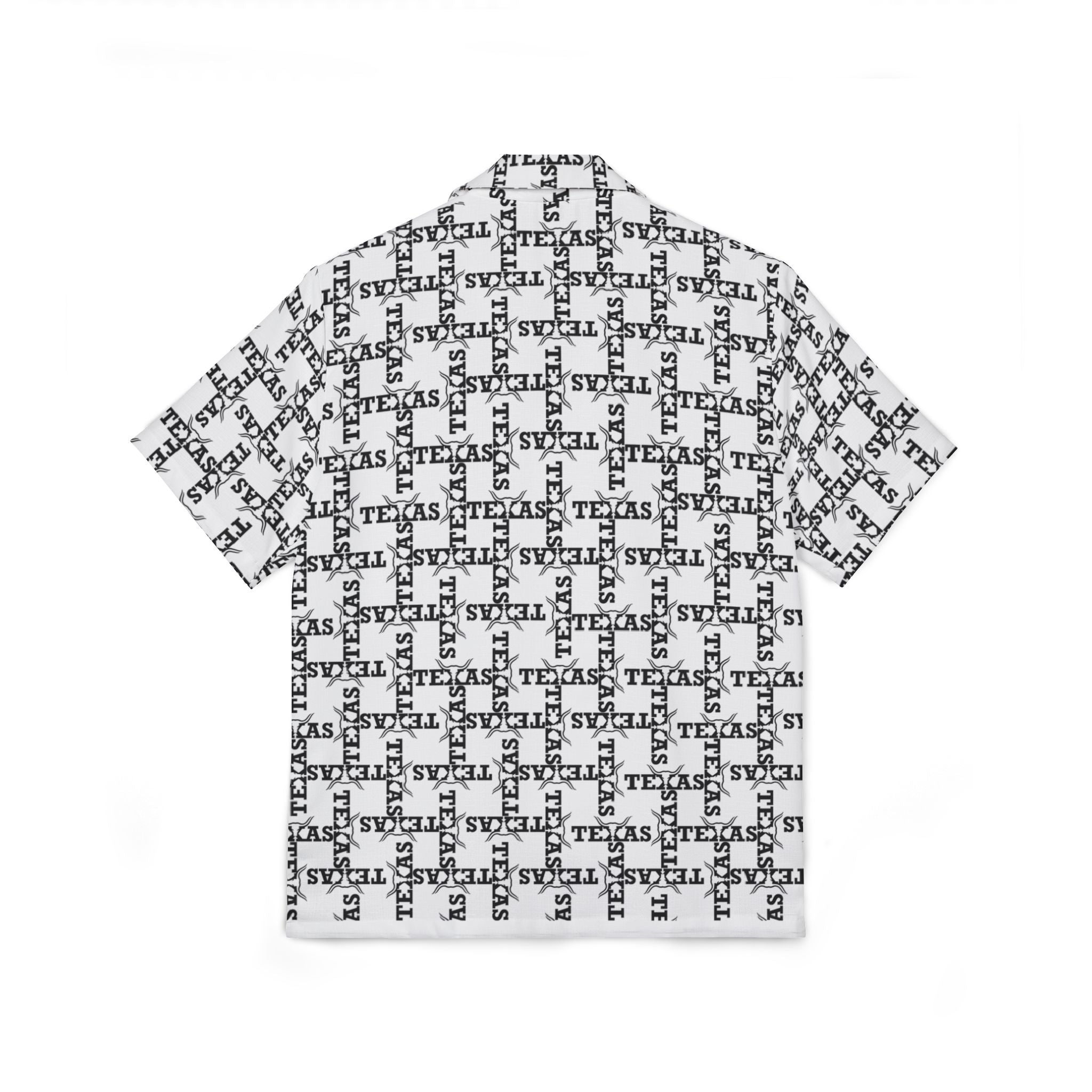Texas Pattern - Men's Hawaiian Camp Shirt