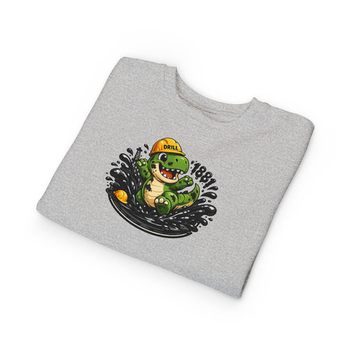 Dino Mud Splash Kids Toddler Sweatshirt