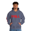 Drill Basic Red Logo - Heavy Blend™ Hoodie