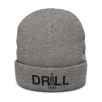 Classic Drill 1881 - Stylish Ribbed Knit Beanie
