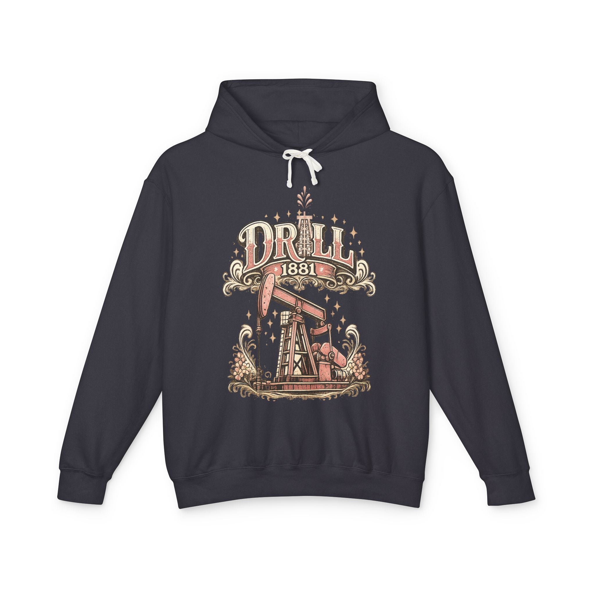 Retro Drill Ladies - Soft Lightweight Hoodie