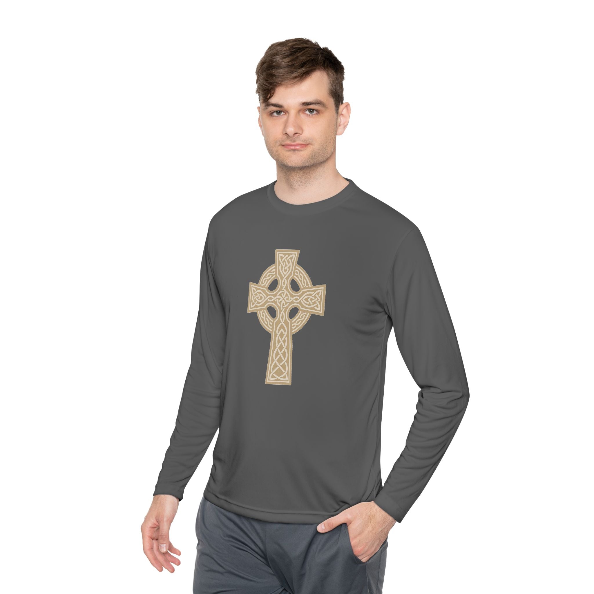 Celtic Cross Long Sleeve Tee Unisex