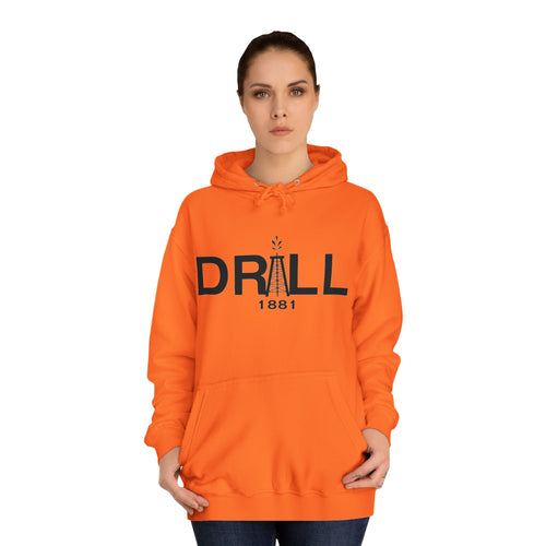 DRILL Premium Hoodie Black Logo