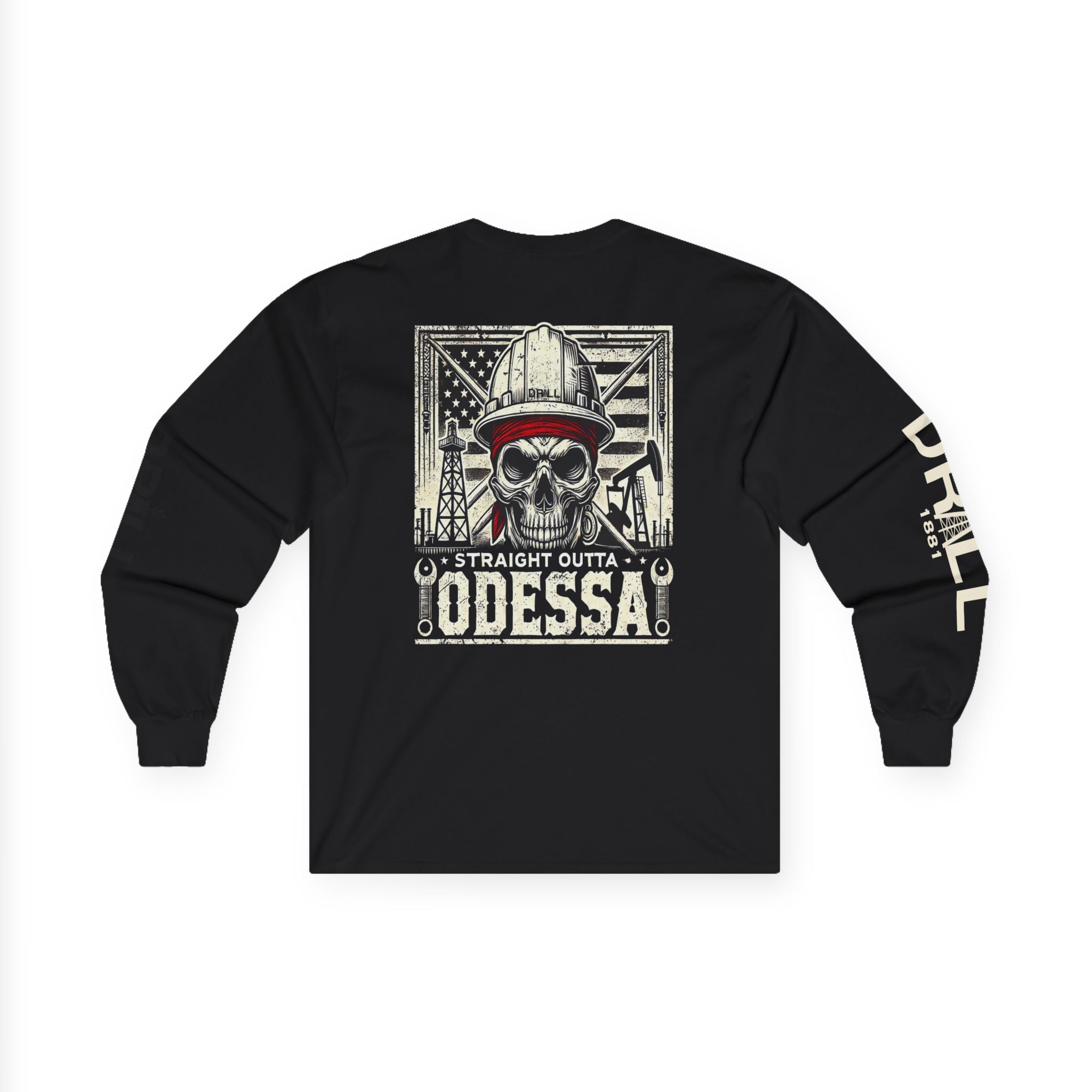 Straight Outta Odessa Pirate 2 - Long Sleeve Tee