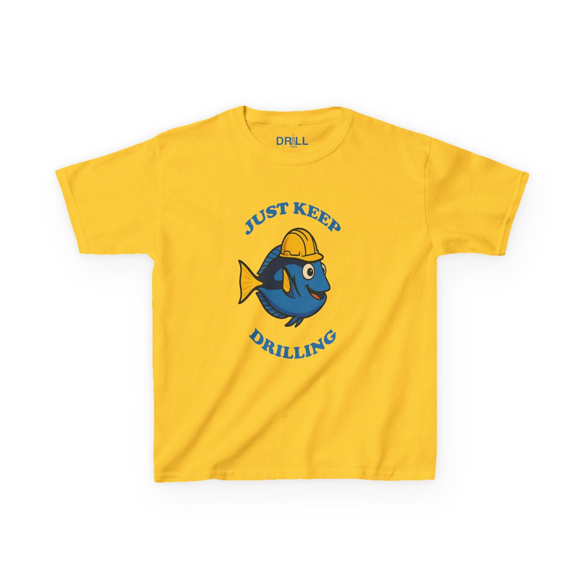 Just Keep Drilling - Kids Heavy Cotton™ Tee Co
