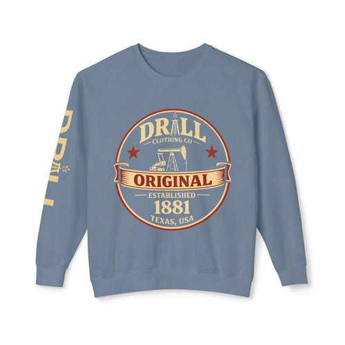 Original Pumpjack Sweatshirt — Vintage Long Sleeve Sweatshirt