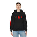 Drill Basic Red Logo - Heavy Blend™ Hoodie