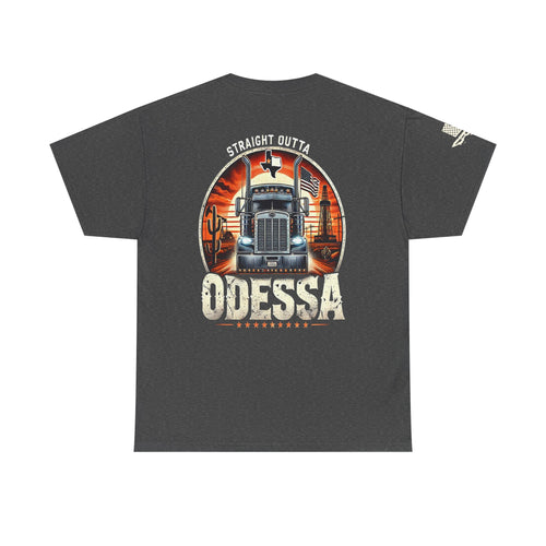 Straight Outta Odessa Trucker - SS - Back