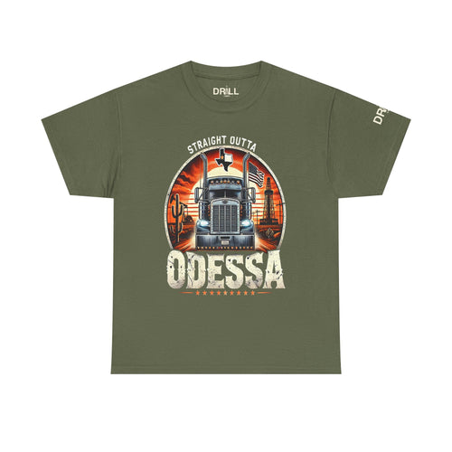 Straight Outta Odessa Trucker - SS - Front