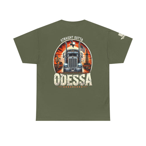 Straight Outta Odessa Trucker - SS - Back