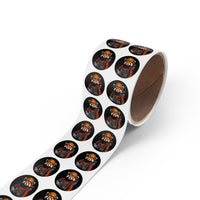 Rig Climber Riggs - Midland - Round Sticker Label Rolls