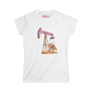 Glitter Pump Jack - Ladies Comfort Tee