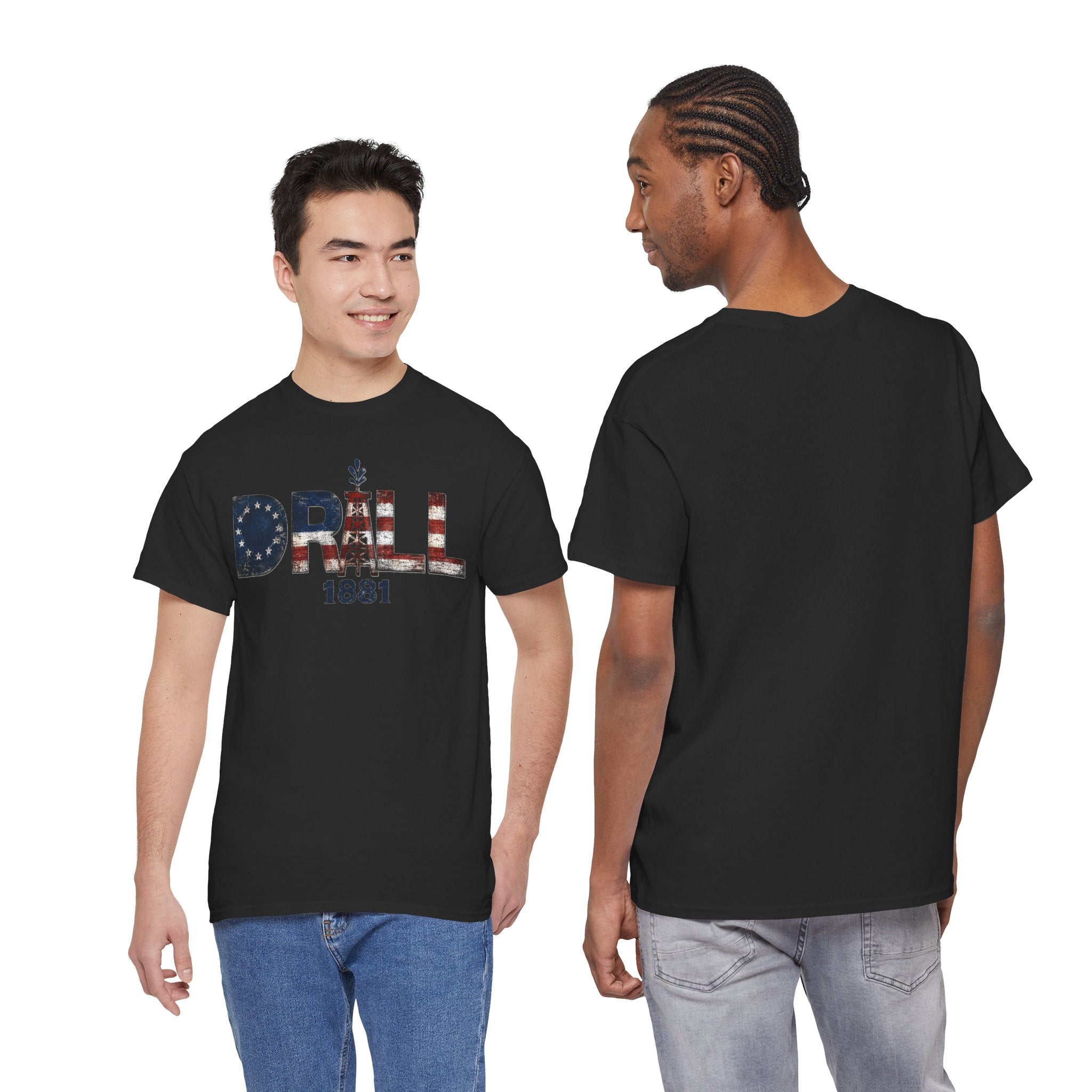 13 Stars Drill Logo - SS - Front