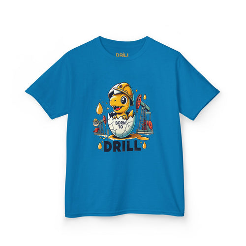 Born to Drill - Kids Heavy Cotton™ Tee
