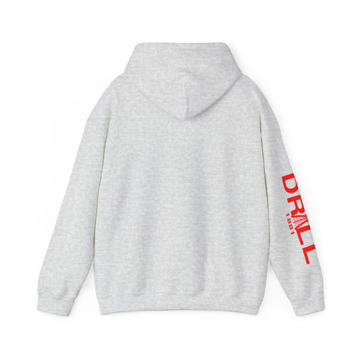 Drill Basic Red Logo - Heavy Blend™ Hoodie