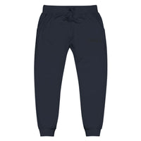 Cozy Embroidered Unisex Fleece Sweatpants for Relaxation, Lounge, Gift, Casual, Home