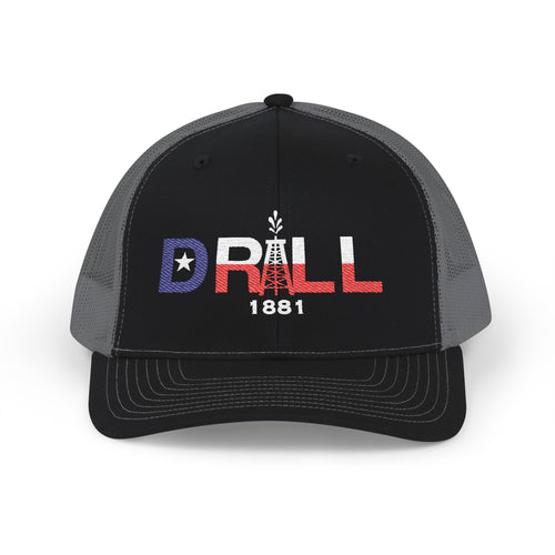 Drill Texas Flag Trucker Hat