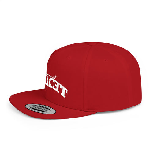 Texas Backwards - Flat Bill Snapback